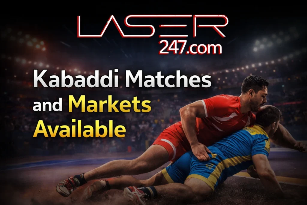 Kabaddi Matches and Markets Available ​