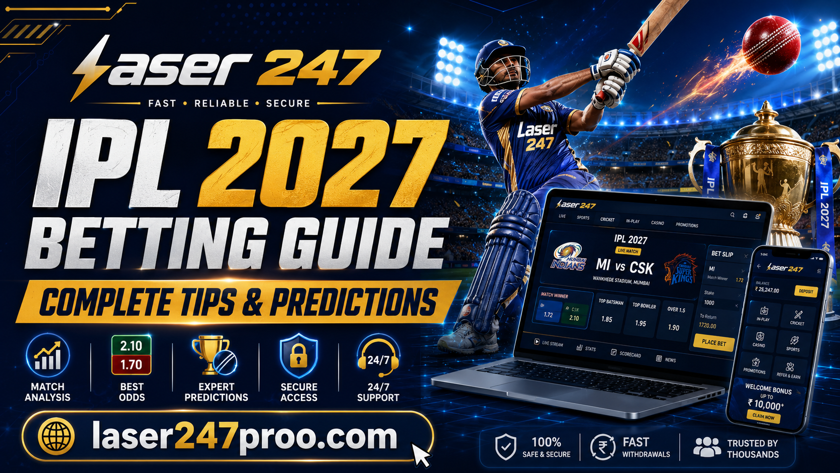IPL 2027 Betting Guide Laser247 Tips & Predictions