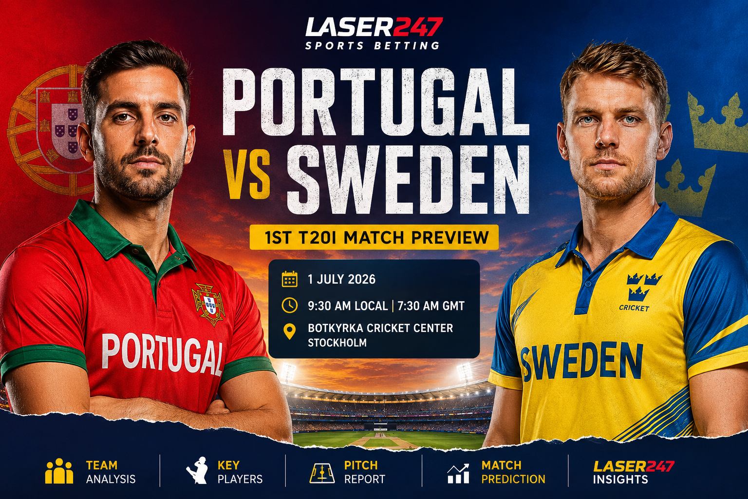 Portugal vs Sweden Match Preview